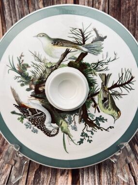 Portmeirion Birds of Britain Replacement Casserole Lid With Handle 8” Across